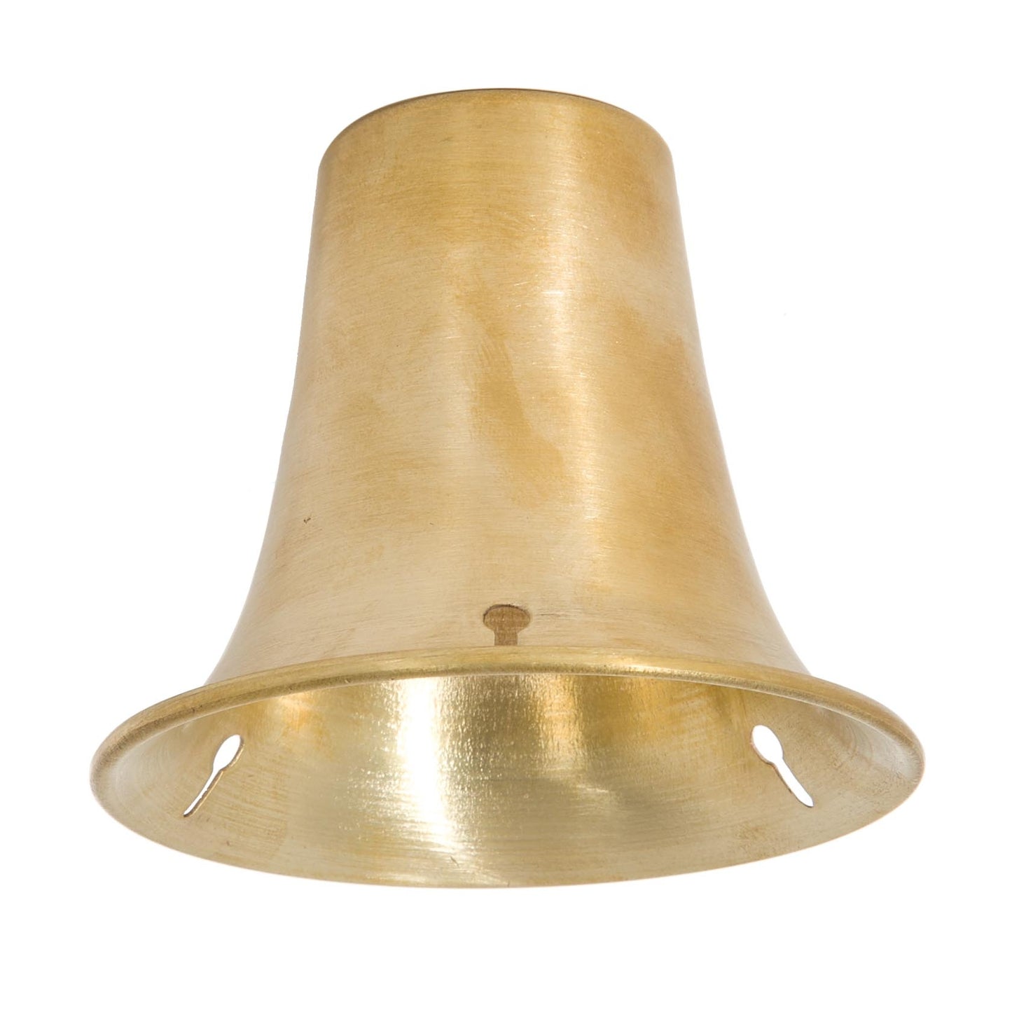 3-1/2 Inch Outer Diameter Unfinished Brass Bead-Chain Shade Holder, 1/8 IP Slip