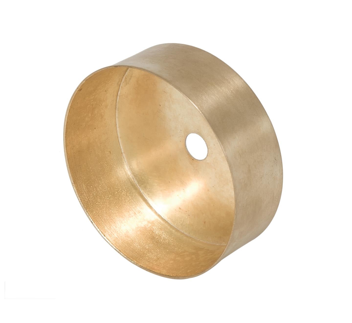 3 Inch Fitter Stamped Unfinished Brass Glass Holder, 1/8IP