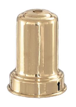 2 1/2" I.D. Spun Brass Bead-Chain Shade Holder