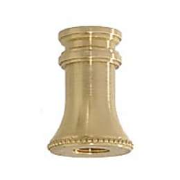 1 1/4" ht., Turned Brass Neck