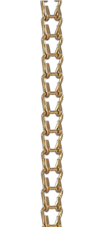 #18 Brass Ladder Chain.