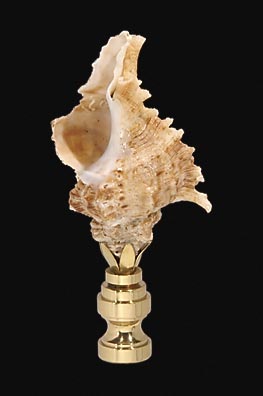3 1/4" "Seashell" Finial