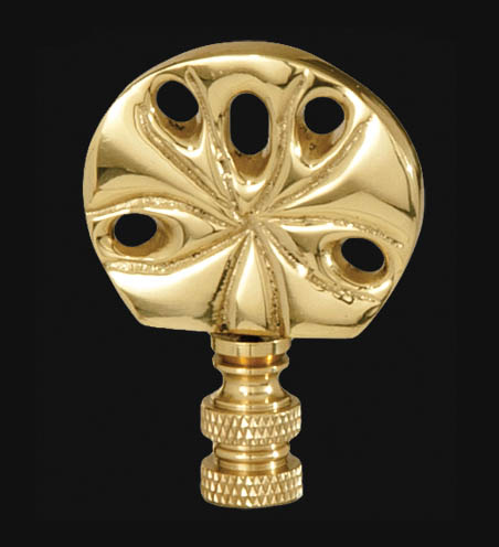 Sand Dollar Style Lamp Finial