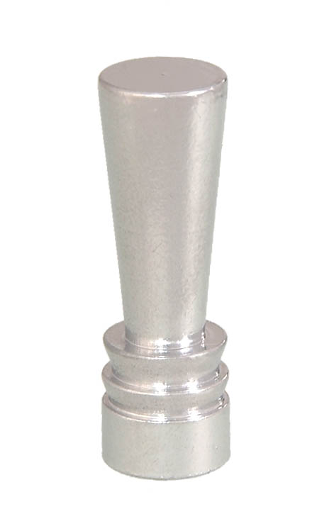 1 7/16" ht., Deco Style Finial, Tap 1/4-27F