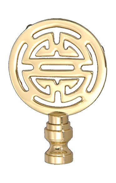 2 3/4" Brass Oriental Finial
