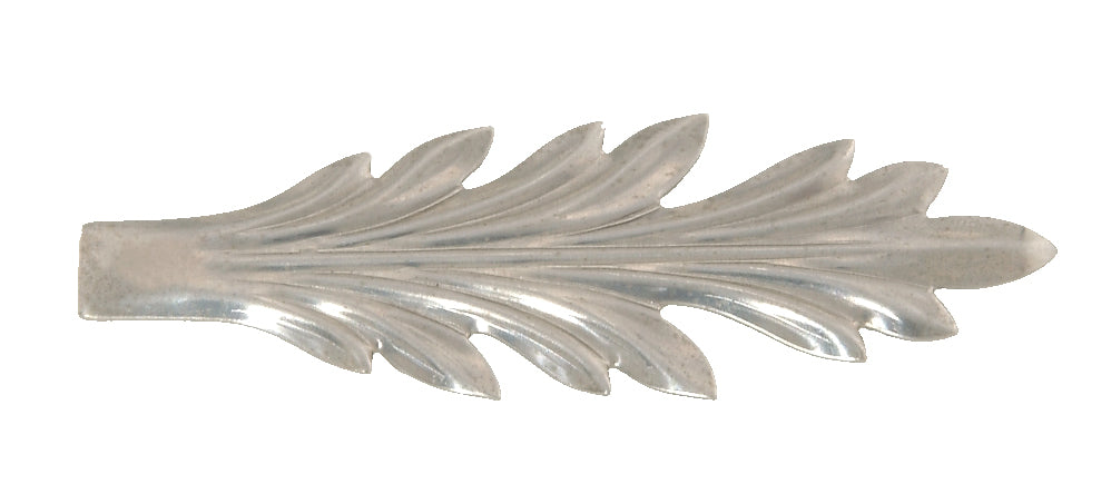 Steel Leaf, 4 3/4" ht.