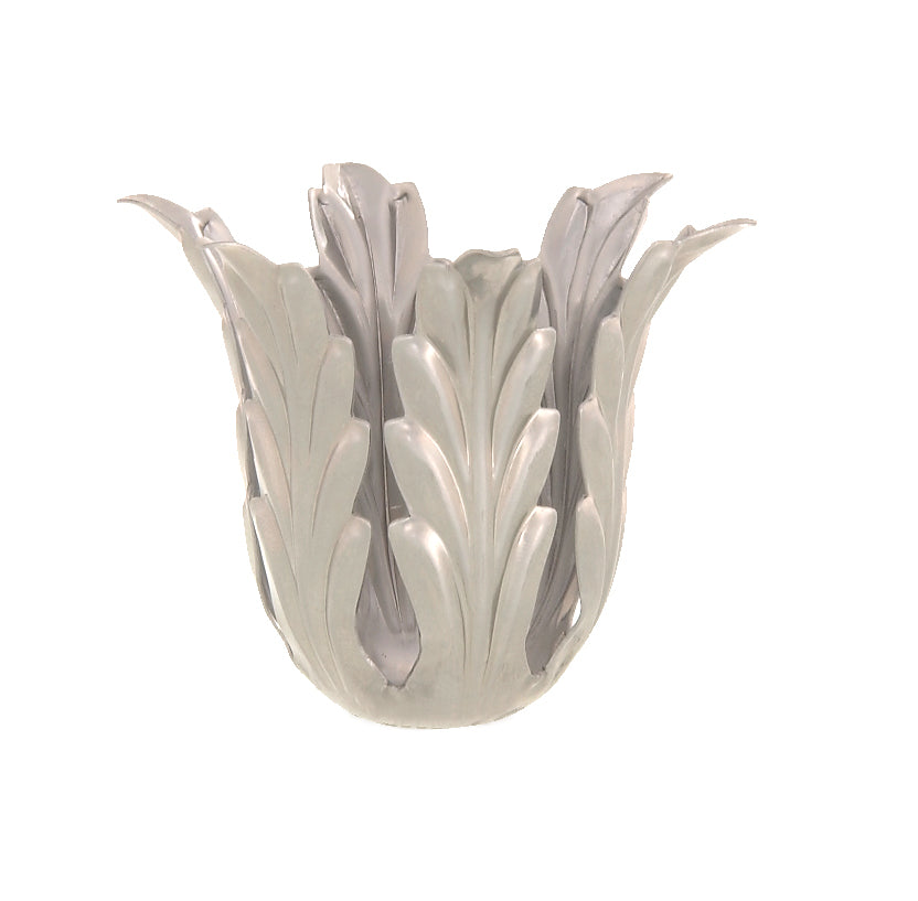 Steel Candle Cup/Husk, 2" ht.