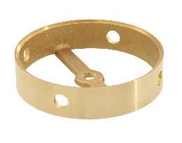 Cast Brass Center Ring for Fixture Body