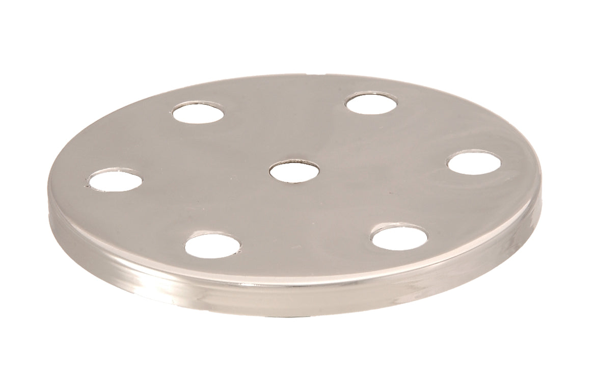 4" dia., Nickel Plated Chandelier Body Cover