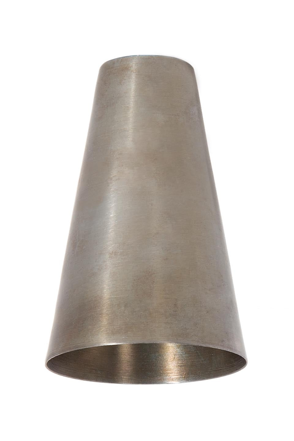 3.4 Inch Tall Unfinished Steel Cone Socket Cup, 1/8IP Slip