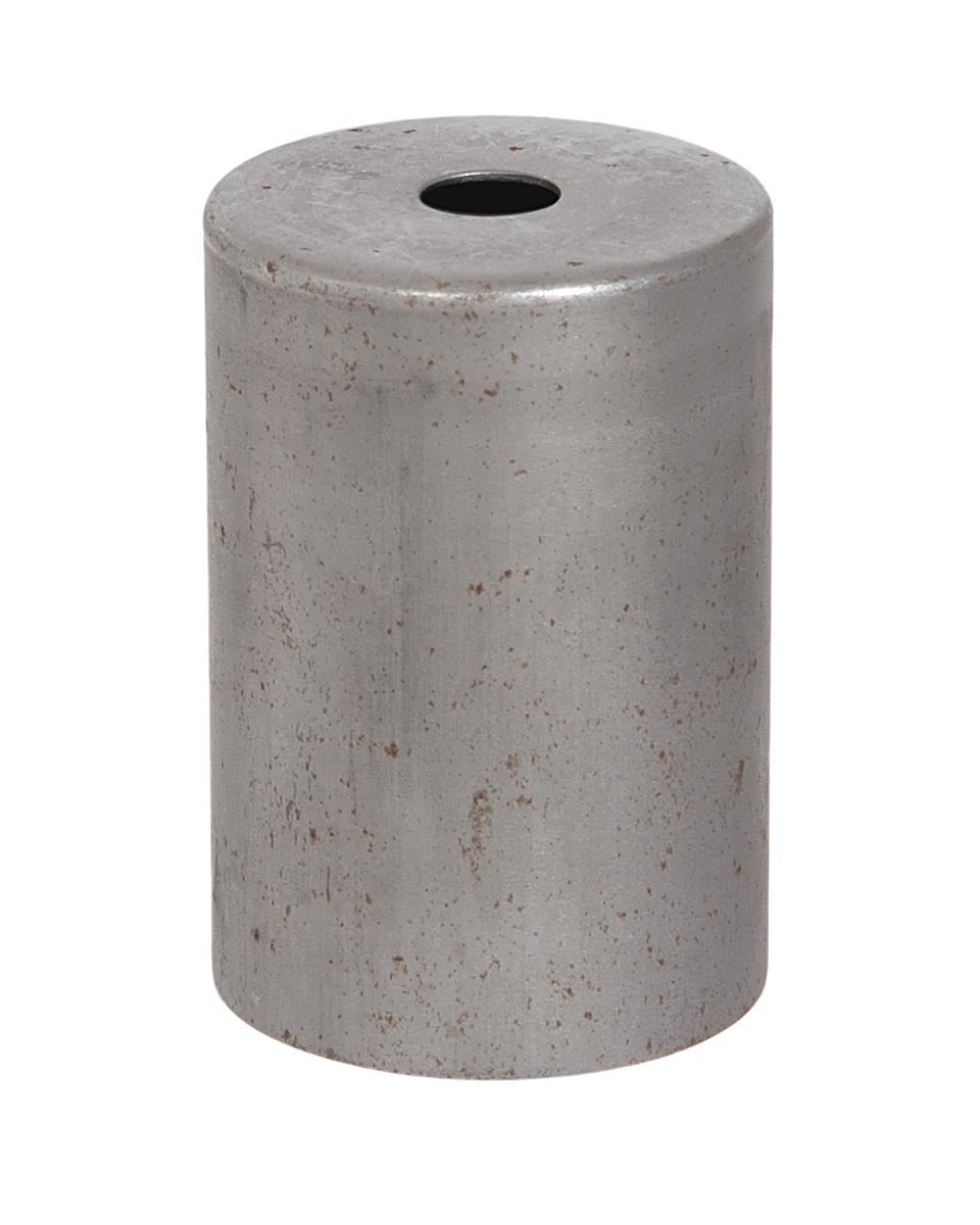 2 1/2" Tall, 1.72" O.D. Steel Lamp Socket Cup, Unfinished