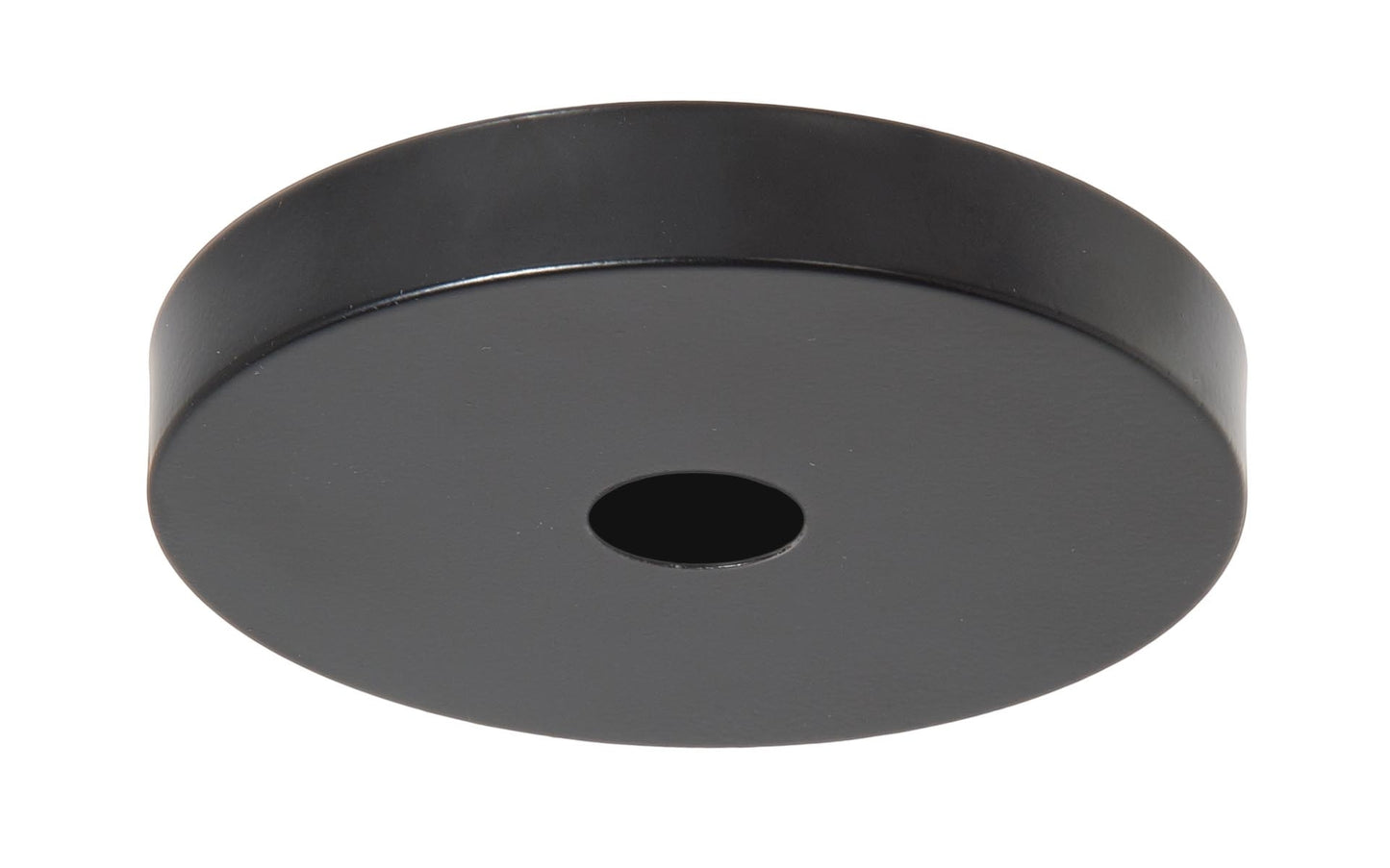 5-1/8 Inch Outside Diameter Antique Brass Finish Steel Disk Shaped Canopy