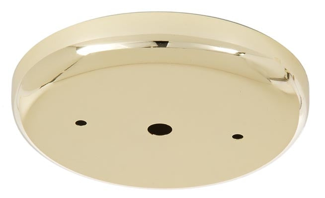 Brass Plated, 5 1/4 Inch Steel Ceiling Canopy