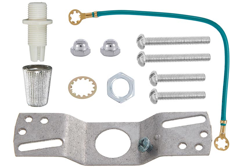 Nickel Modern Shallow Canopy Kit