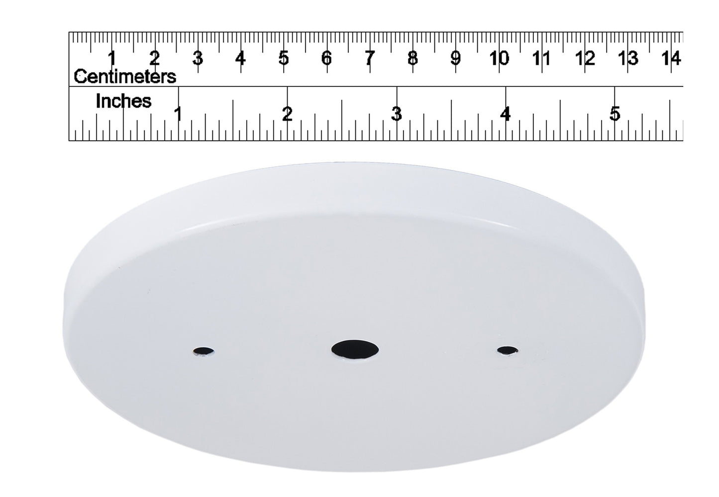 White Modern Shallow Canopy Kit