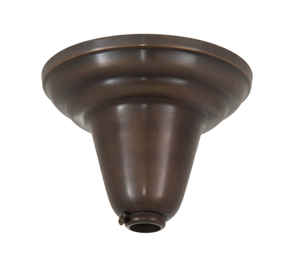 Antique Bronze Fixture Canopy, 5 1/4" dia.
