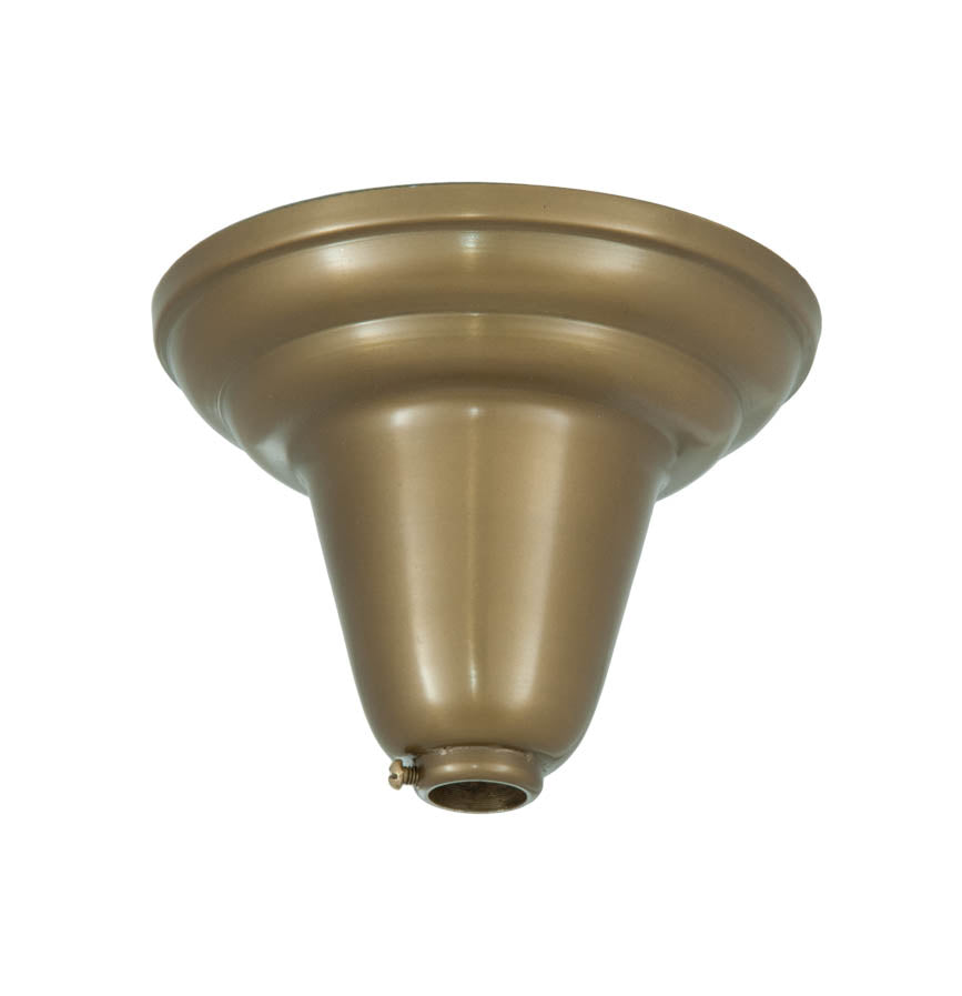 Antique Brass Fixture Canopy, 5 1/4" dia.