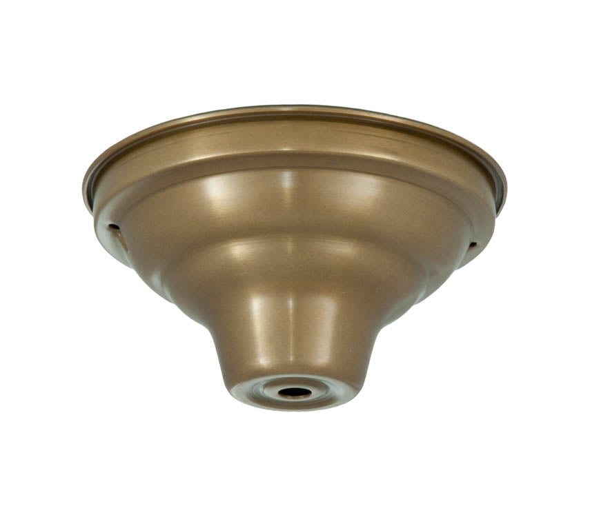 Antique Brass Fixture Canopy, 5 1/4" dia.