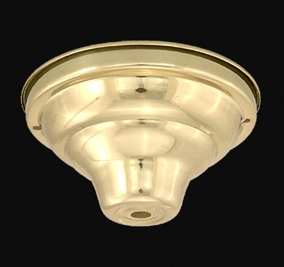 Brass Fixture Canopy, 5 1/4" dia.