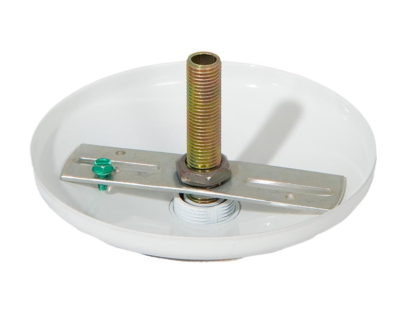 White Finish, Modern Ceiling Canopy & Canopy Kit