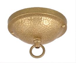 Hammered Arts & Crafts Style Canopy