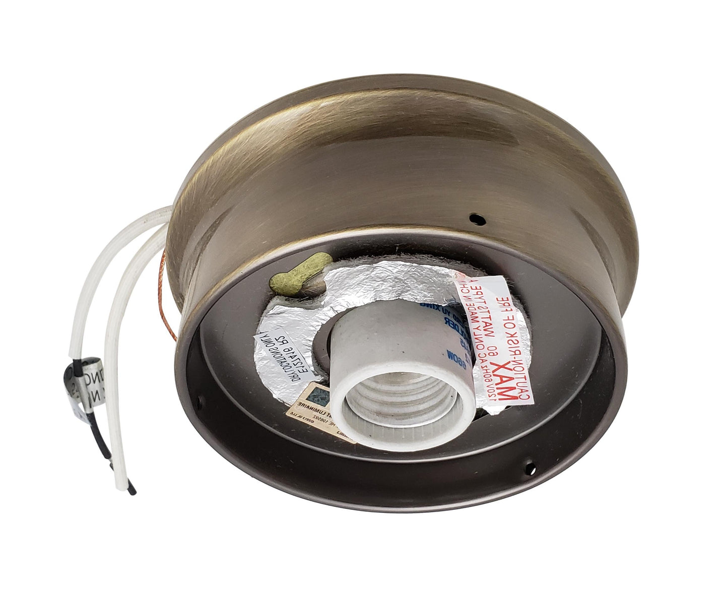 Wired Fixture Holder, 4" fitter size