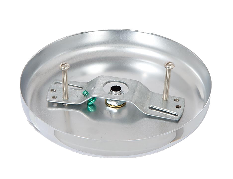 5 1/4 Inch Steel Canopy Kit with Nickel Finish