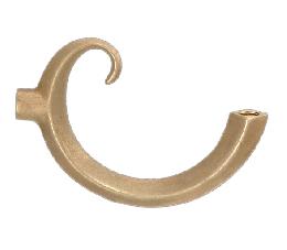 Die Cast Brass Lamp or Fixture Arm