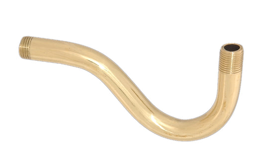 3 5/8" Brass Pin-up Bent Lamp or Fixture Arm