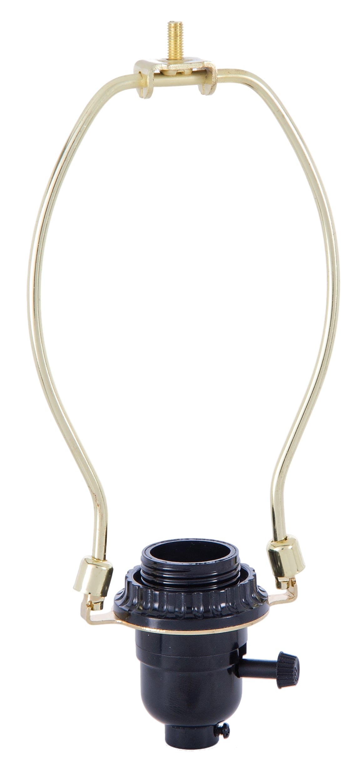 Slip UNO Adapter Harp Base for Phenolic Sockets, Brass Plated