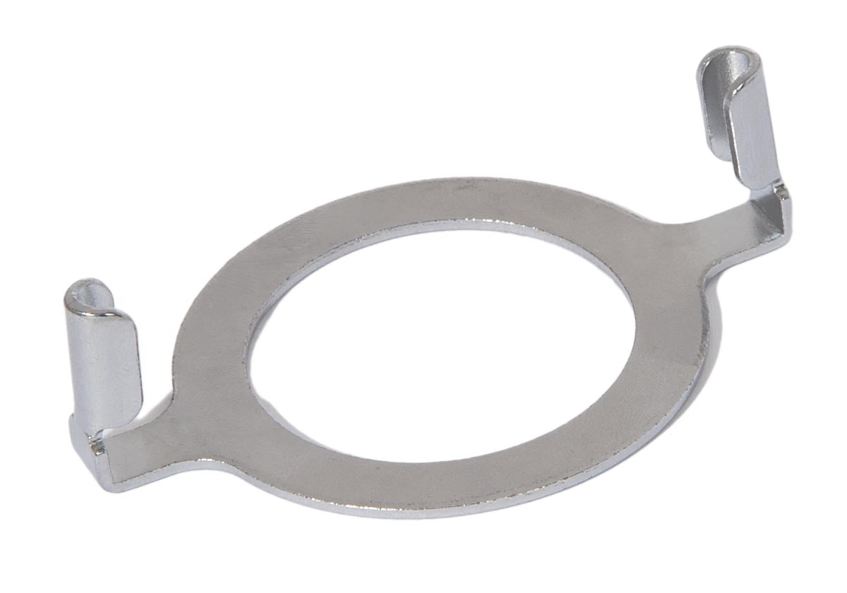 Slip UNO Adapter Harp Base for GU-24 & Nord Sockets, Nickel Plated