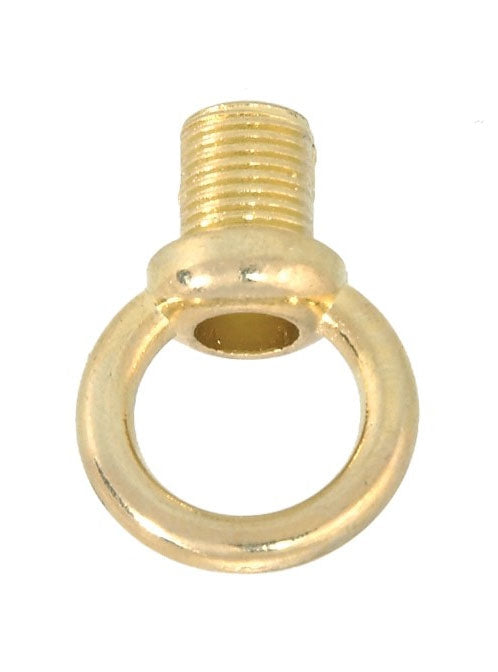 1 1/4" ht. Zinc Loop w/Brass Plated Finish