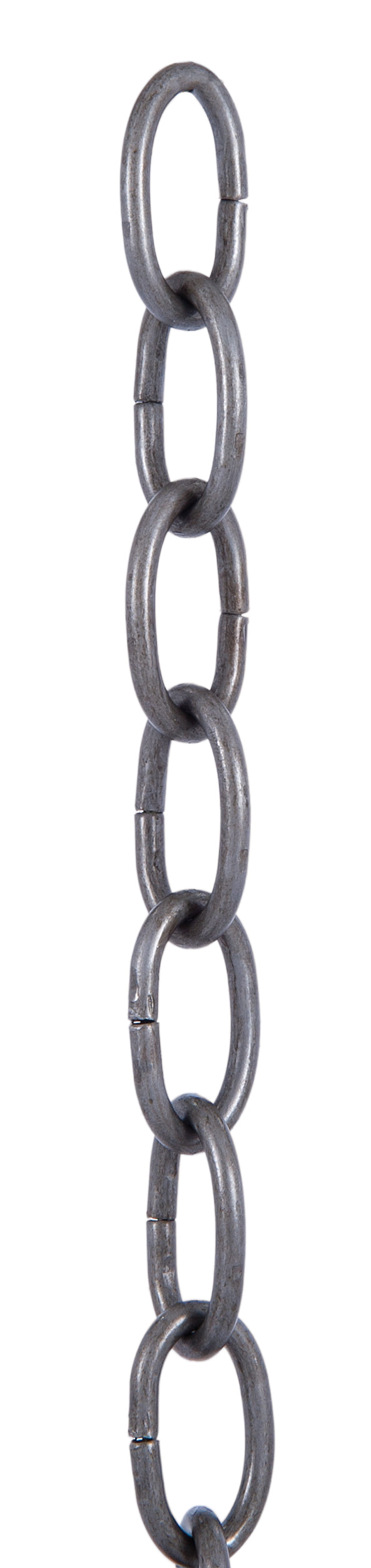 Unfinished Steel, 5 Gauge Oval Chain