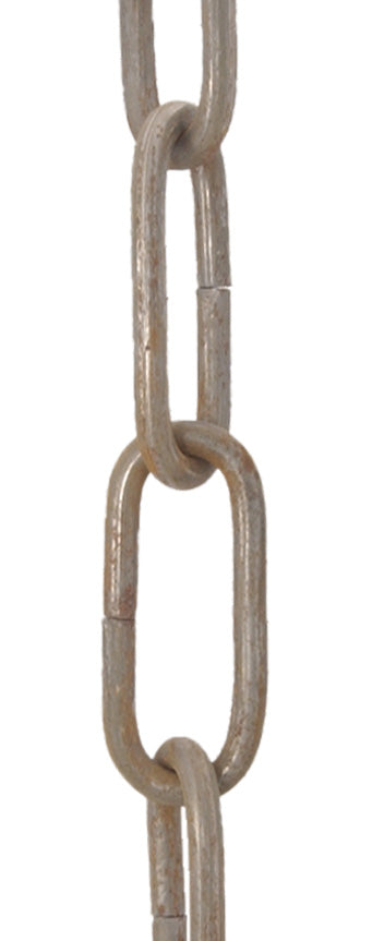 Unfinished Steel, 6 Gauge Heavy Duty Straight-Sided Chain