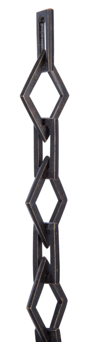 Large, Gothic Style Brass Chain