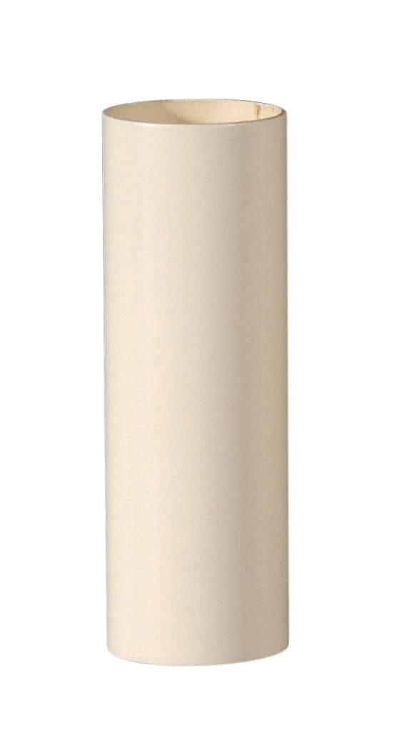 Ivory Color Paper Board Candle Cover, CANDELABRA or MEDIUM Bases, Choice of Size