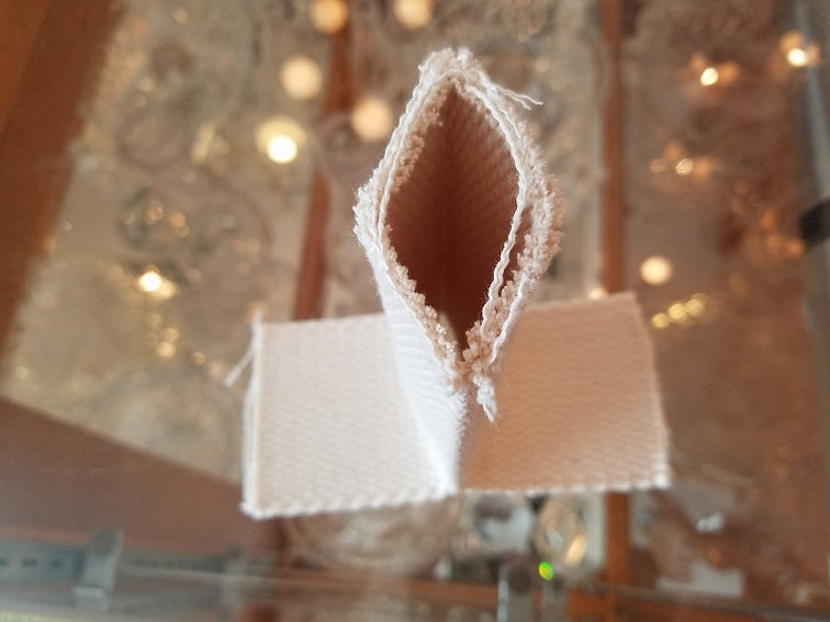 2 1/2" X 7 1/2" Long, Central Draft Size Cotton Lamp Wick, USA-made