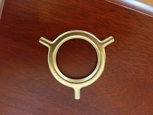 3-Way UNO Bridge Adapter, Brass Plated & Lacquered