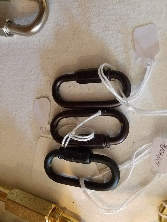 Satin Black Finish Chain Connecting Link