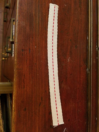 7/8" x 9" Long, #2 Size Flat Lamp Wick for Brass Plated Burners