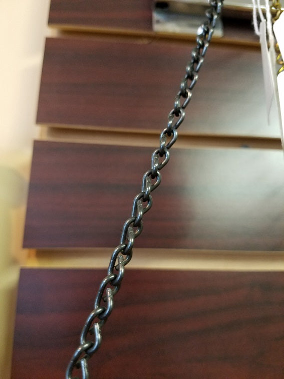 #16 Double Jack Chain, Black Oxide Steel