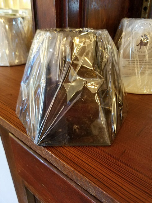 Amber Mica Panel Small Hexagon Shade