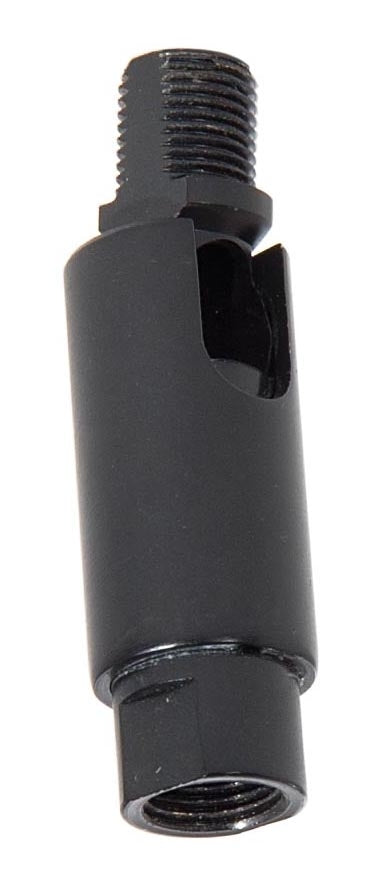 2-1/4 Inch Tall Satin Black Finish Brass Adjustable Swivel, 1/8MF