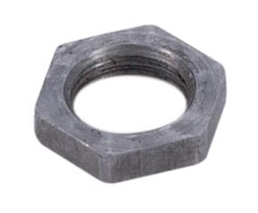 9/16 Inch Diameter Unfinished Milled Steel Hex Nut, 1/4F