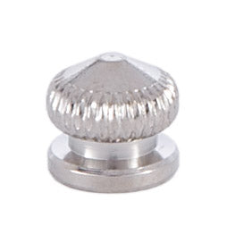 Nickel Knurled Canopy Knob 8-32 Tap