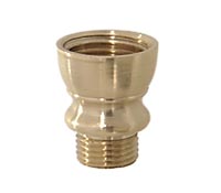 3/4" Brass Cut Nozzle, 1/4F (1/2" diameter) x 1/8M (3/8" diameter)