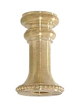 1 3/4" ht., Turned Brass Neck