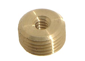 1/8M (3/8" diameter) x 6-32F Headless Reducer