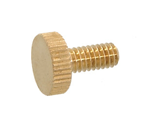 8-32 Knurled-Head Thumb Screw, 3/8" thread length