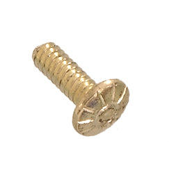 6-32 Rosette Head Thumb or Lantern Screw, 3/8" thread length